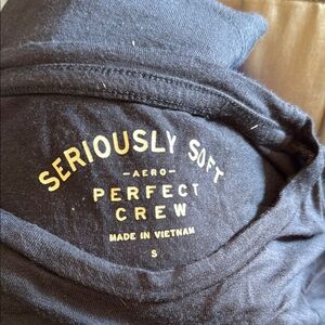 Aeropostale Seriously Soft Blue Tee